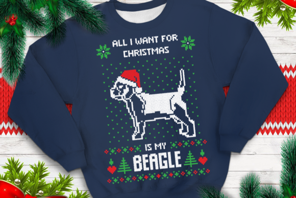 All I Want for Christmas is My Beagle Crafts