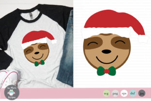 Boy Christmas Sloth for Crafts