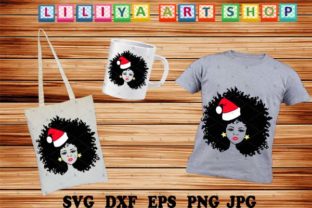 Christmas Afro Woman Crafts
