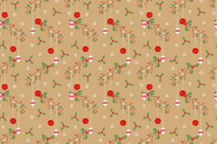 Christmas Ball Seamless Pattern