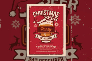 Christmas Beer Party Print Templates