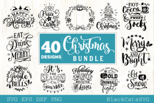 Christmas Bundle 40 Designs for Crafts