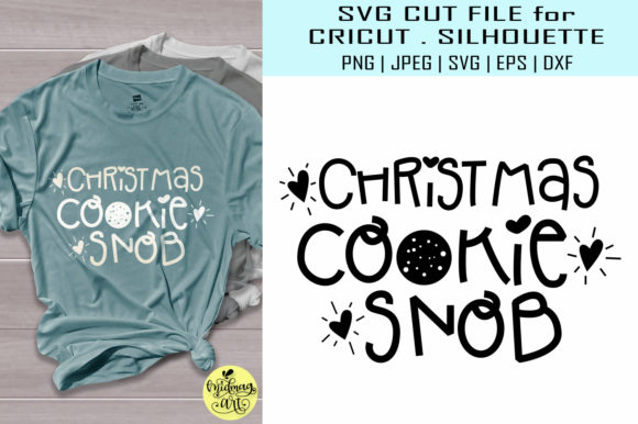 Christmas Cookie Snob T-Shirt Designs