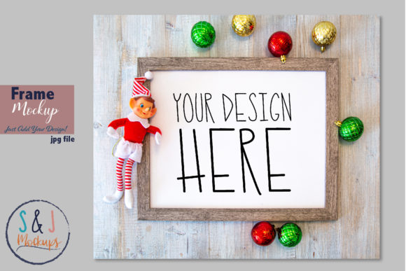 Christmas Frame Mockup: A Crafters’ Essential