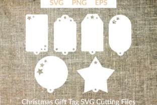 Christmas Gift Tags Cut Files for Crafts