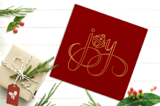 Christmas Joy Single Line for Crafts