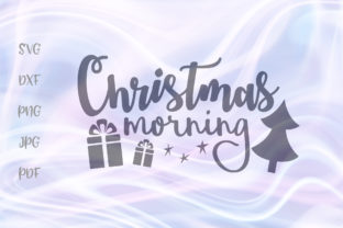 Christmas Morning Sign for Crafts