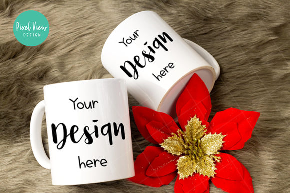 Christmas Mug Mock-Up for Mugs Amp