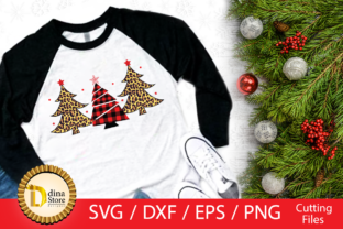 Christmas Trees, Red Plaid, Tiger: A Versatile Graphic Design Asset for Content Creators