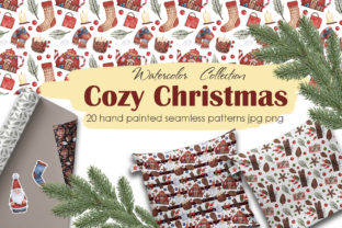 Cozy Christmas Patterns for Seasonal Branding