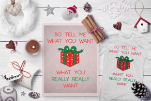 Tell Me What You Want, Christmas Present Crafts